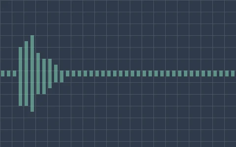 Placing an item: waveform placeholder, artwork still to come