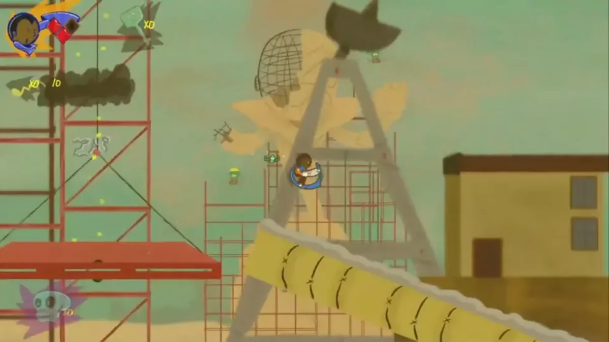 Trinity Heart: the desert level in motion